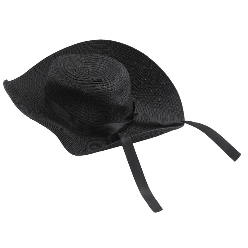 Hat Floppy Wide - قبعة شمسية صيفية عريضة الحواف للنساء،