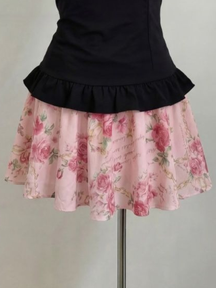 طقم نسائي من قطعتين بطبعة زهور - مراجعة Romper Floral Print وسعره